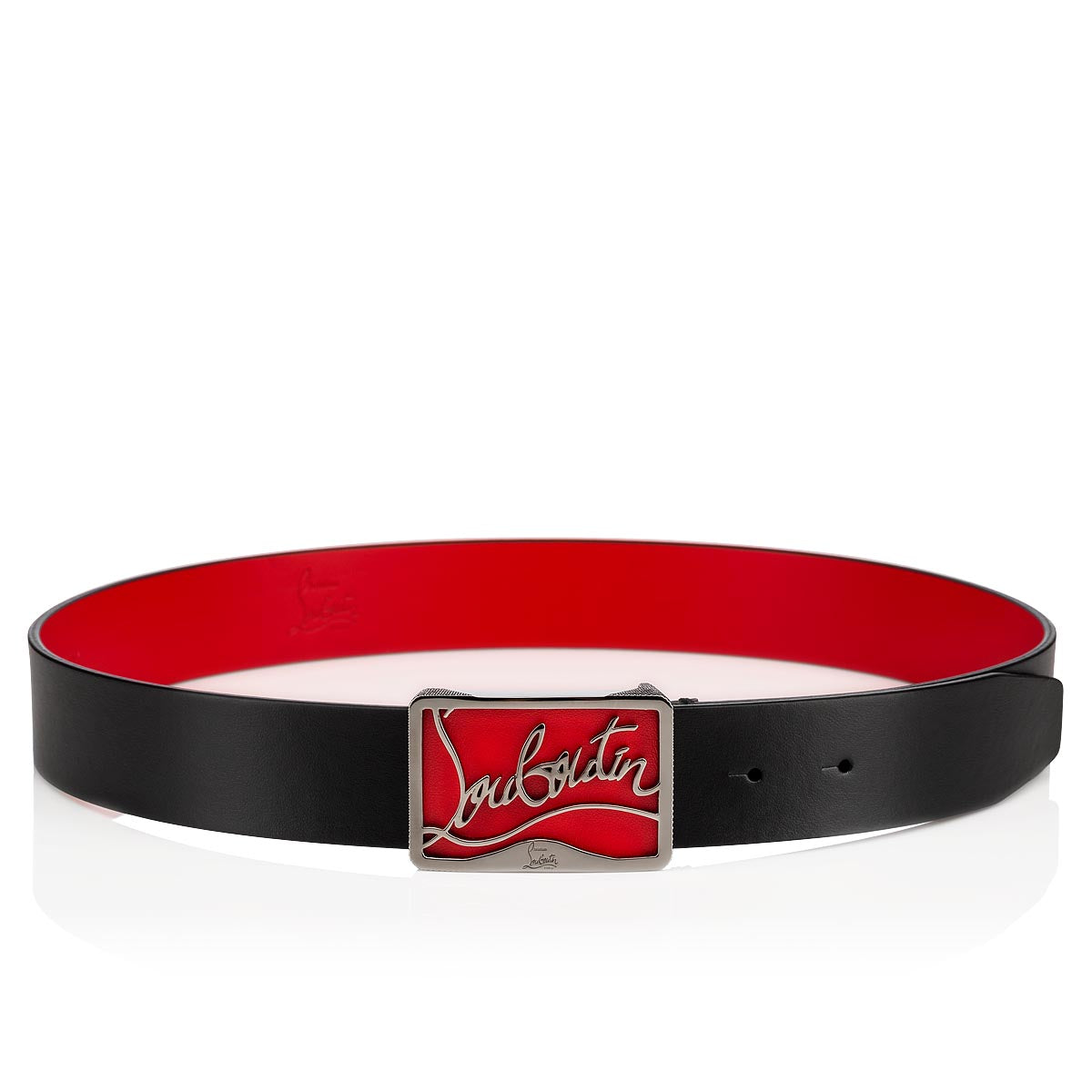 Christian Louboutin Ricky Men Belts | Color Black