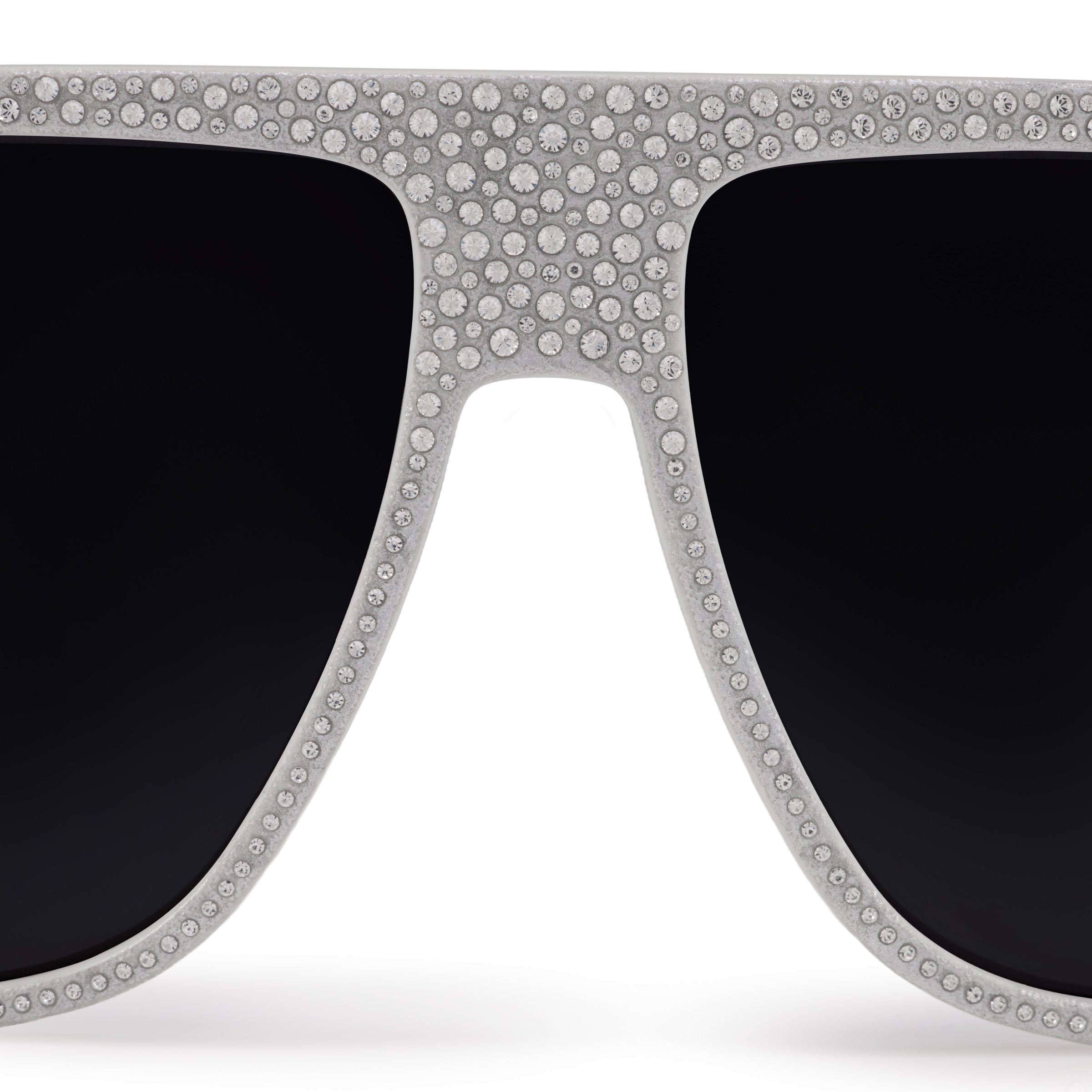 Christian Louboutin Diamond Roller Lb0032 Men Eyewear | Color White