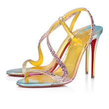 Load image into Gallery viewer, Christian Louboutin Rosalie Strass Boreal Women Shoes | Color Multicolor
