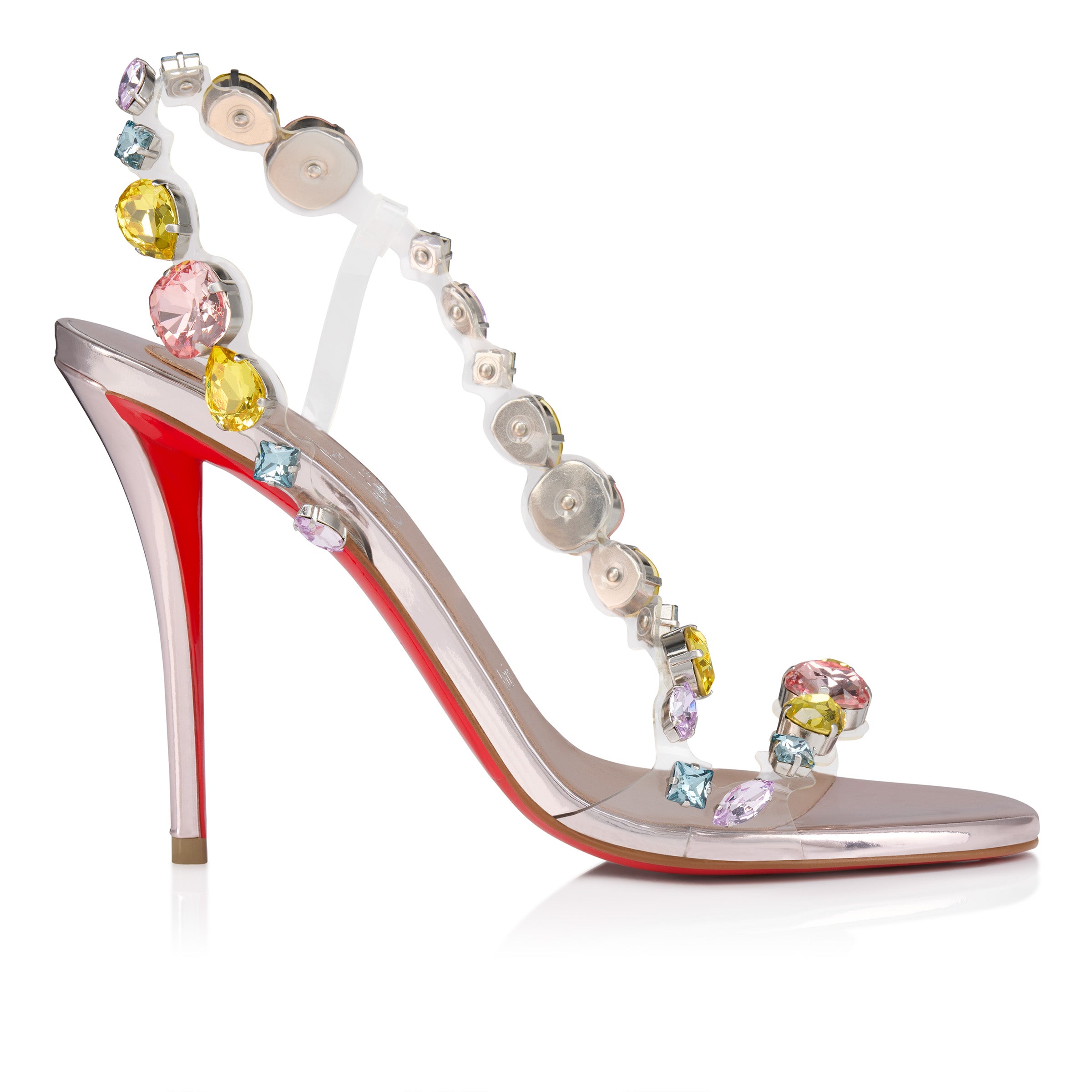 Christian Louboutin Rosa Z Jewel Women Shoes | Color Beige