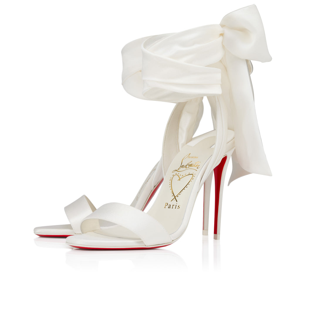 Christian Louboutin Sandale Du Desert Women Shoes | Color White