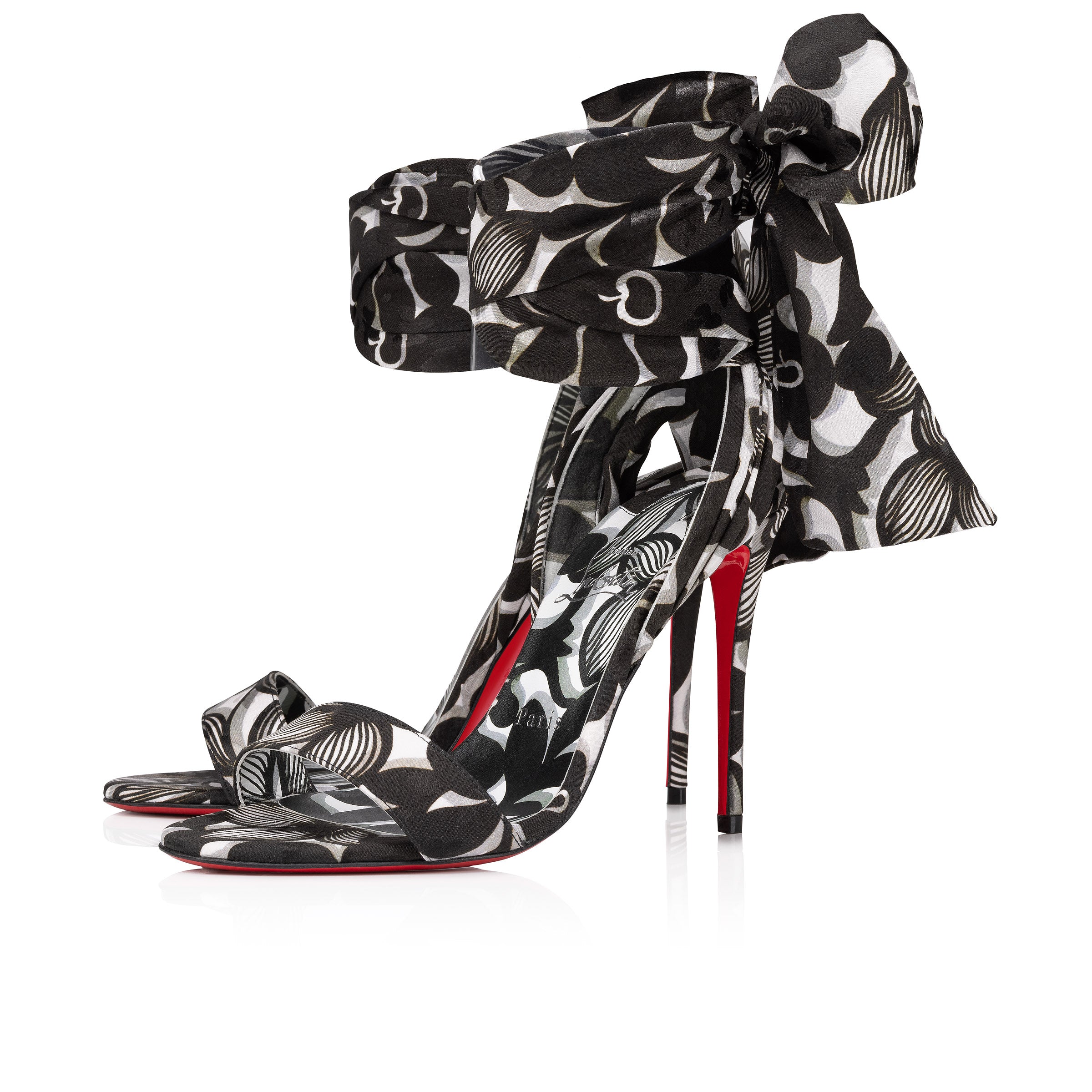 Christian Louboutin Sandale Du DéSert Women Shoes | Color Black