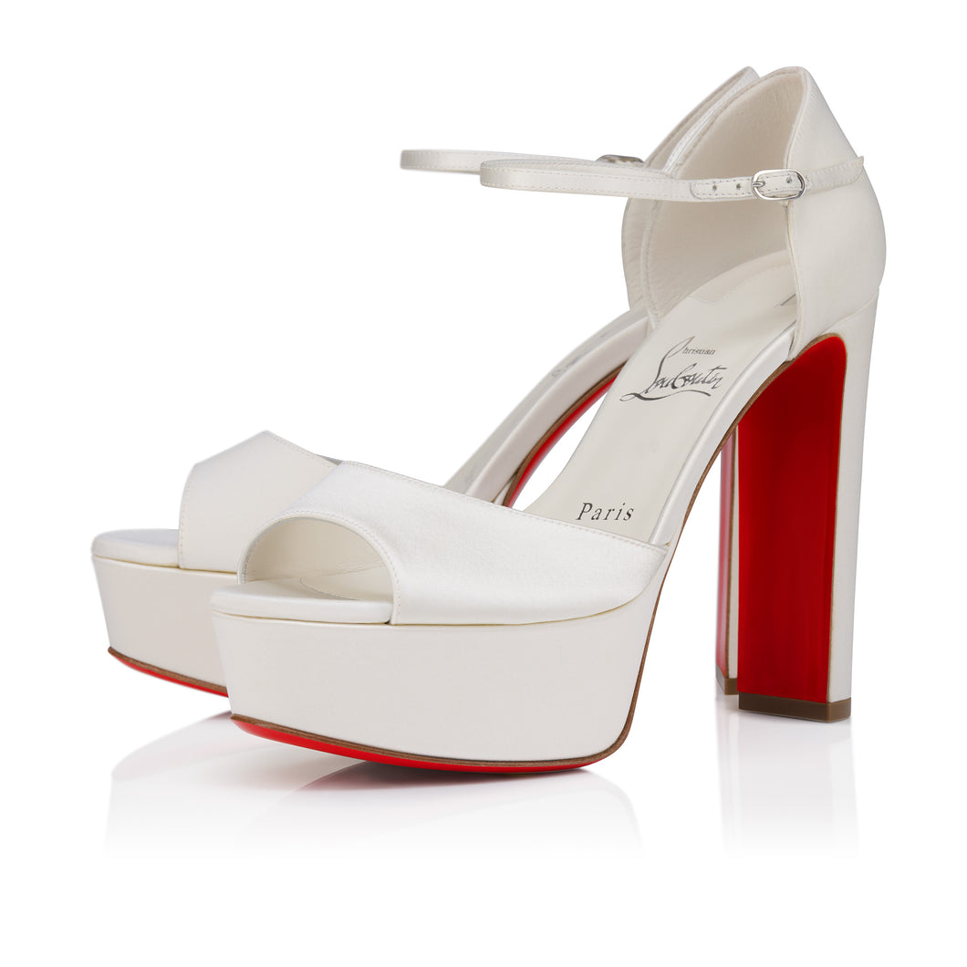 Christian Louboutin Sandaloo Women Shoes | Color White