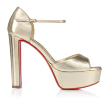 Load image into Gallery viewer, Christian Louboutin Sandaloo Women Shoes | Color Gold
