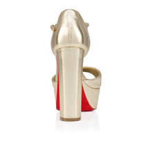 Load image into Gallery viewer, Christian Louboutin Sandaloo Women Shoes | Color Gold
