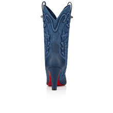 Load image into Gallery viewer, Christian Louboutin Santiabooty Women Shoes | Color Blue
