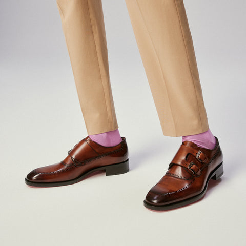 Christian Louboutin Sartok Men Shoes | Color Brown