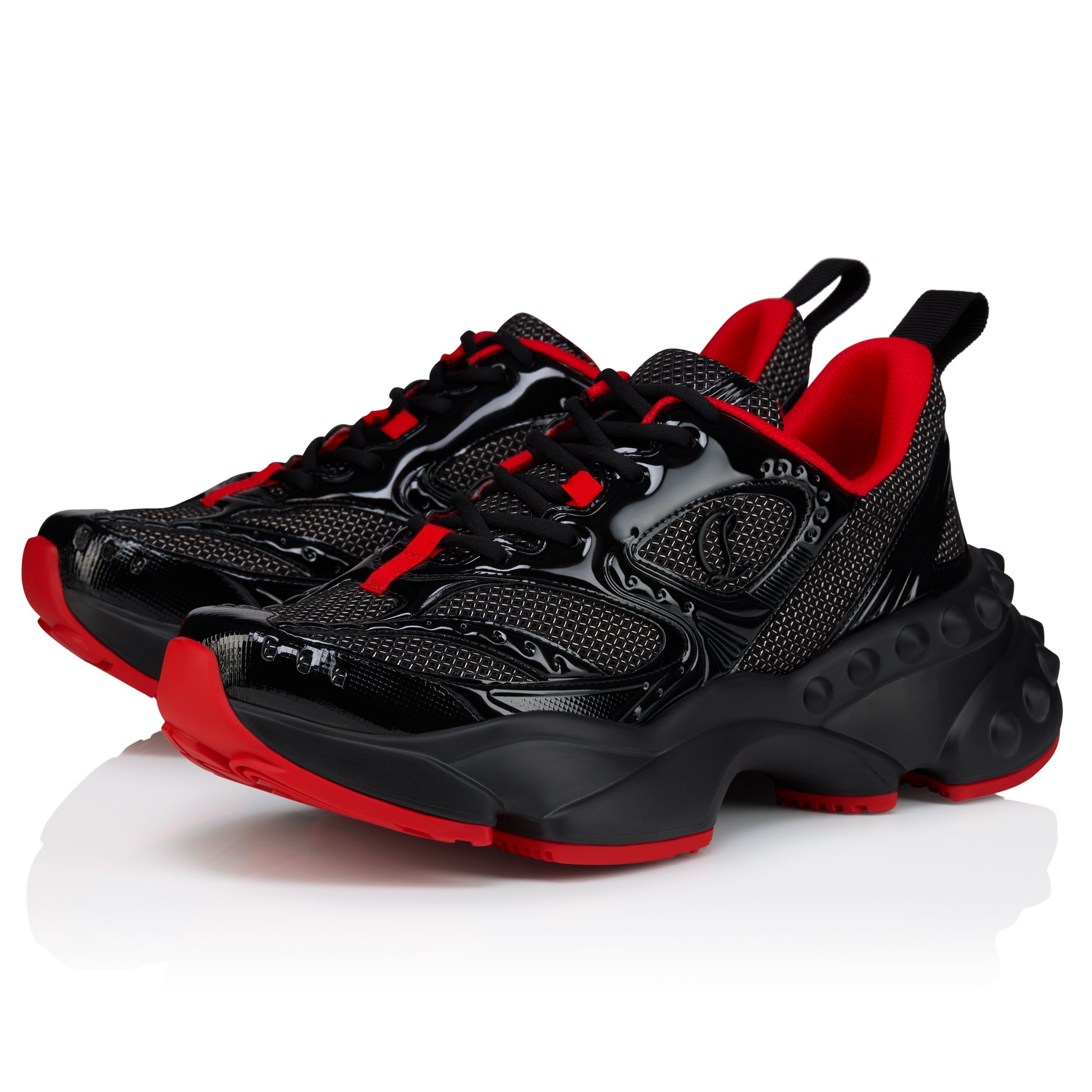 Christian Louboutin So Flo Men Shoes | Color Black