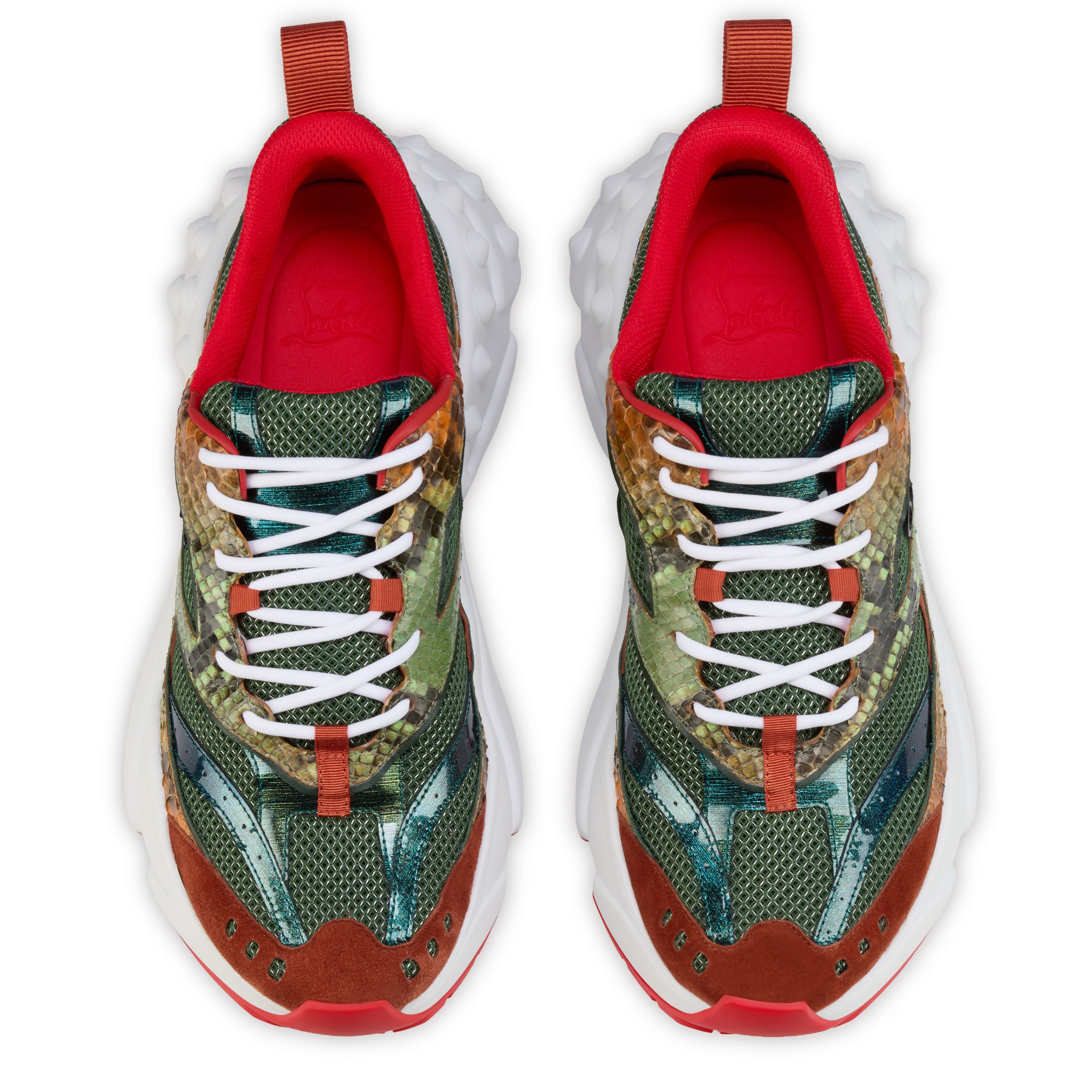 Christian Louboutin So Flo Python DéGradé Women Shoes | Color Multicolor
