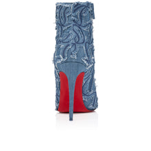 Load image into Gallery viewer, Christian Louboutin So Kate Booty Toile Denim Brodé Women Shoes | Color Blue
