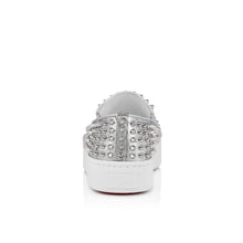 Load image into Gallery viewer, Christian Louboutin Spikeboat Men Shoes | Color Silver
