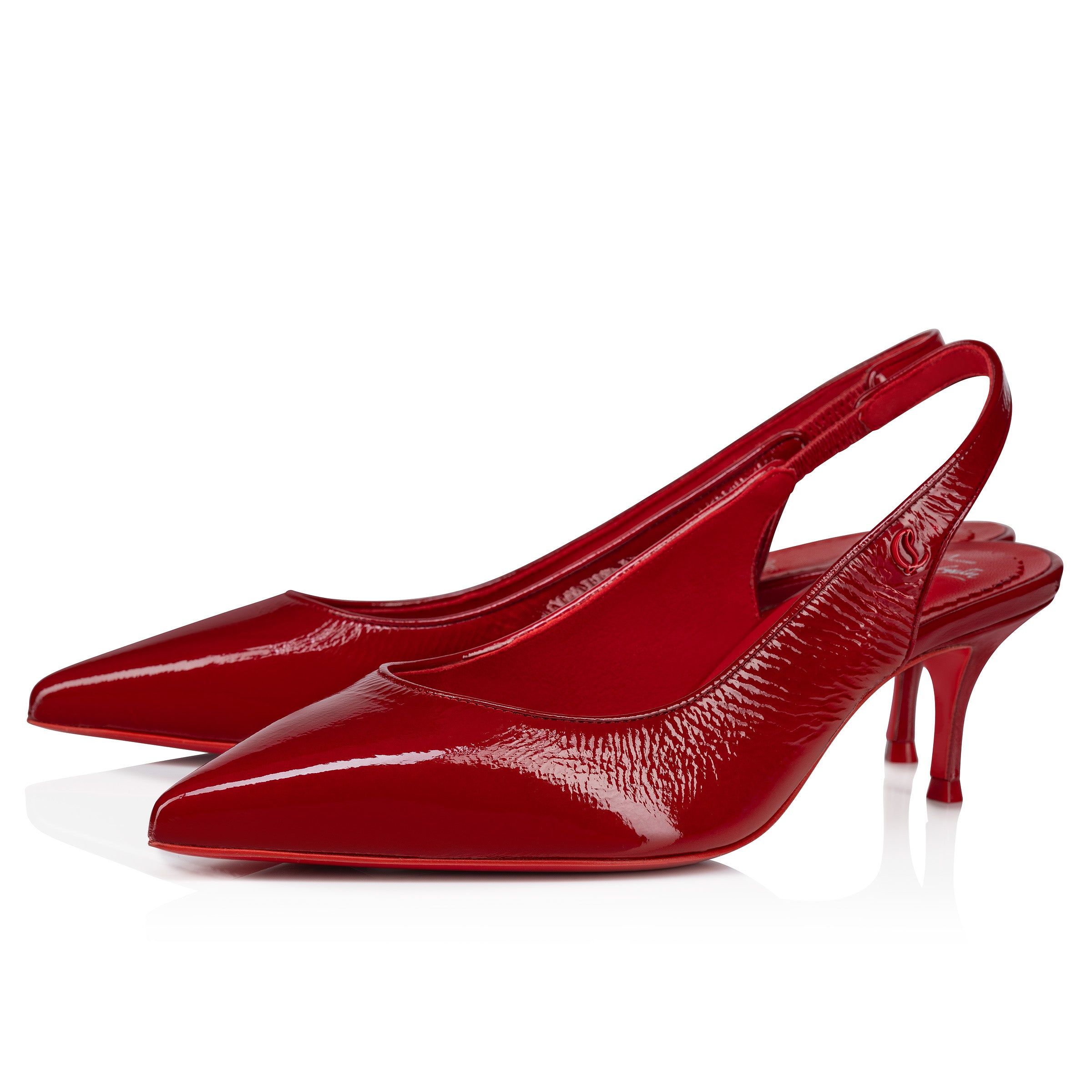 Christian Louboutin Sporty Kate Sling Women Shoes | Color Red