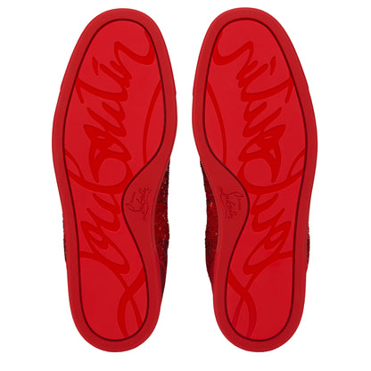 Christian Louboutin Supertracks Pik Jr Men Shoes | Color Red