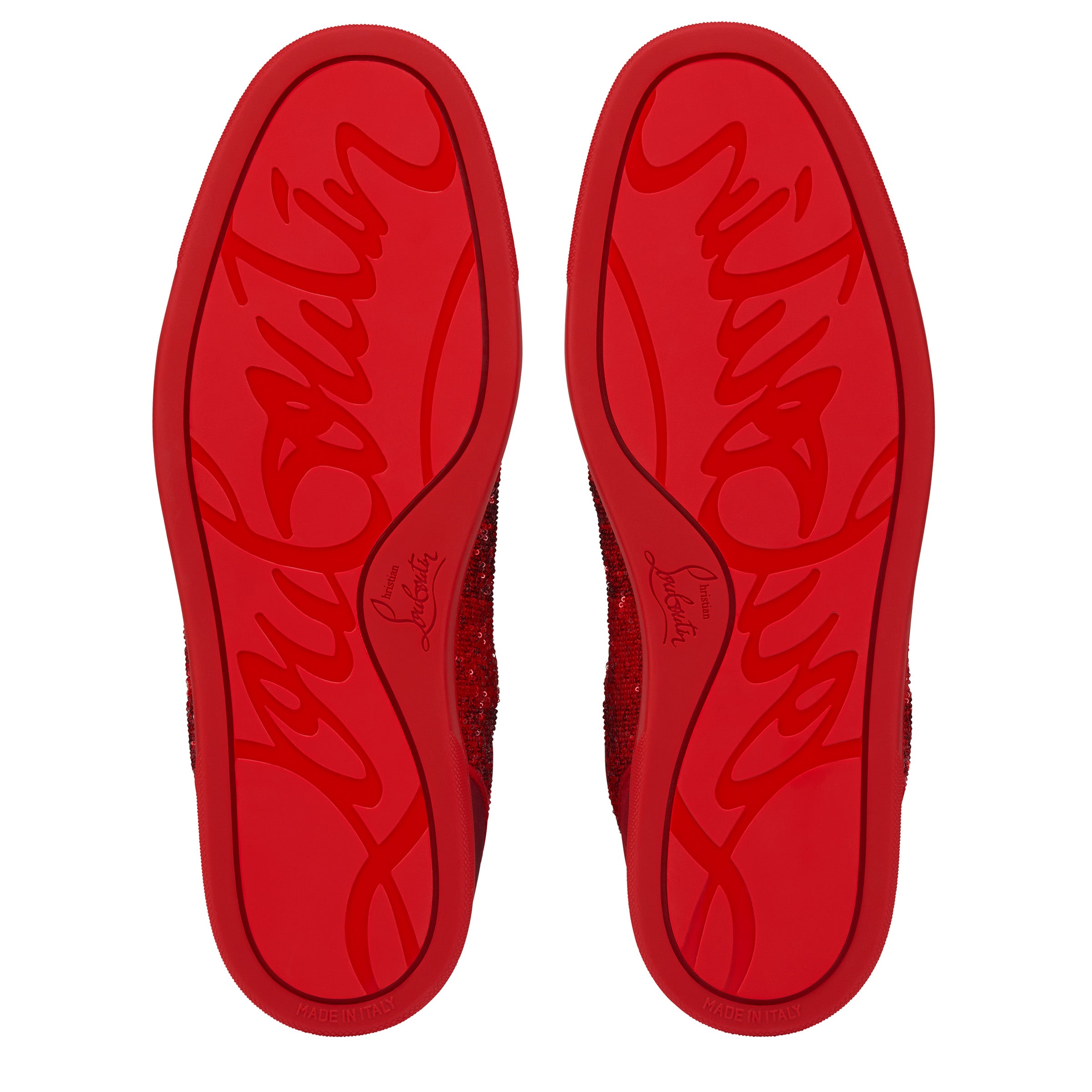 Christian Louboutin Supertracks Pik Jr Men Shoes | Color Red