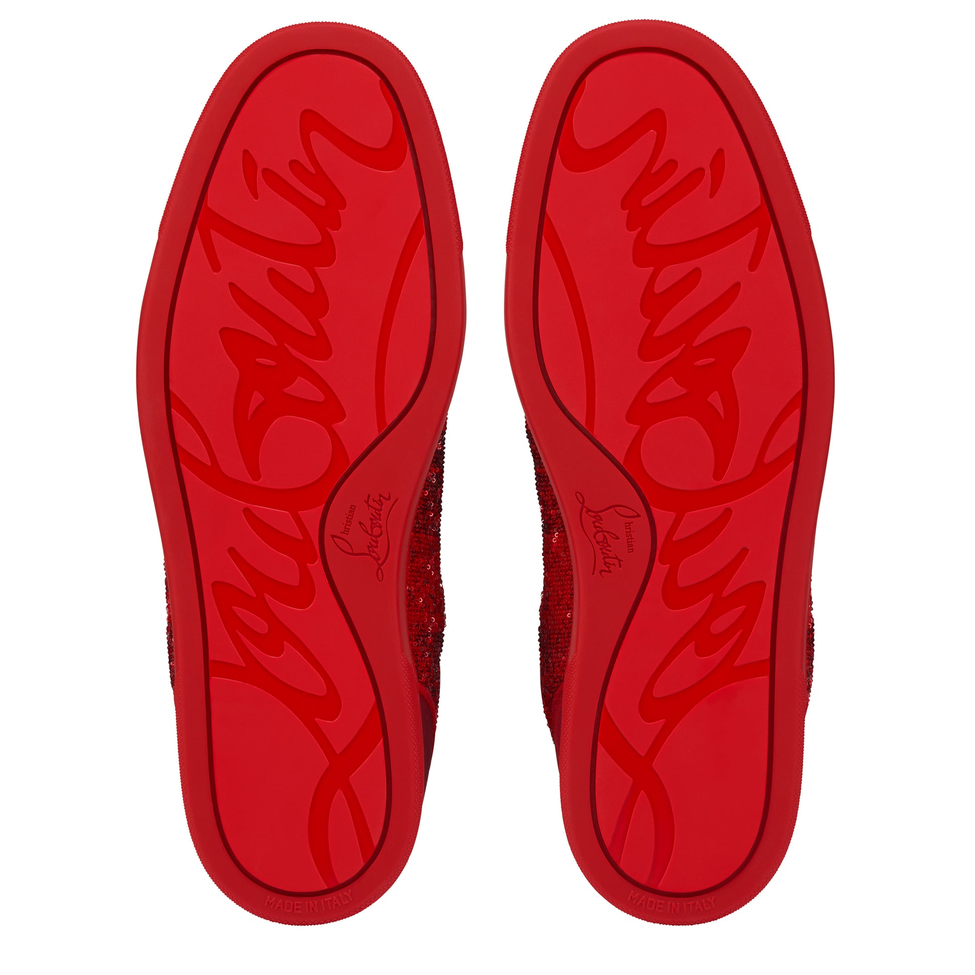 Christian Louboutin Supertracks Pik Jr Men Shoes | Color Red