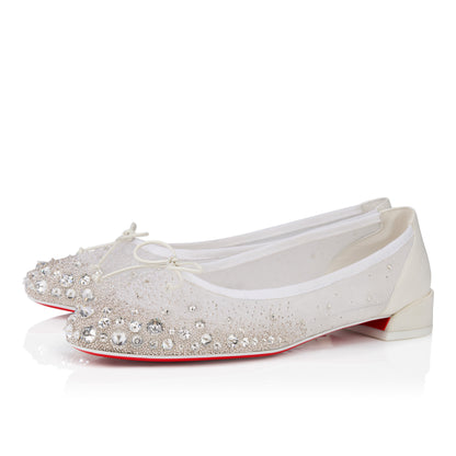 Christian Louboutin Sweetie Jane Sparkling Women Shoes | Color White