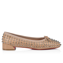 Load image into Gallery viewer, Christian Louboutin Sweetie Jane Spikes Women Shoes | Color Beige
