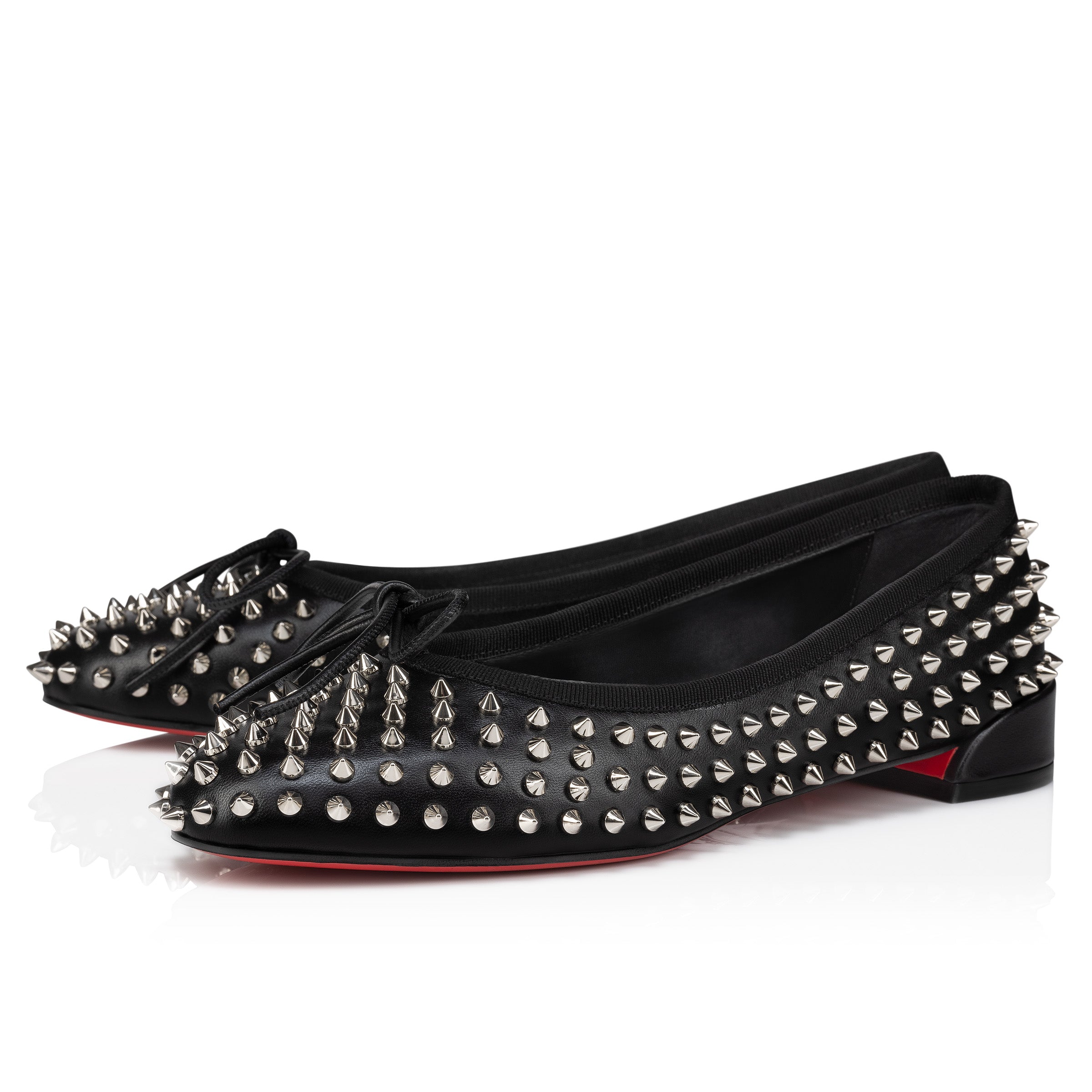 Christian Louboutin Sweetie Jane Spikes Women Shoes | Color Black