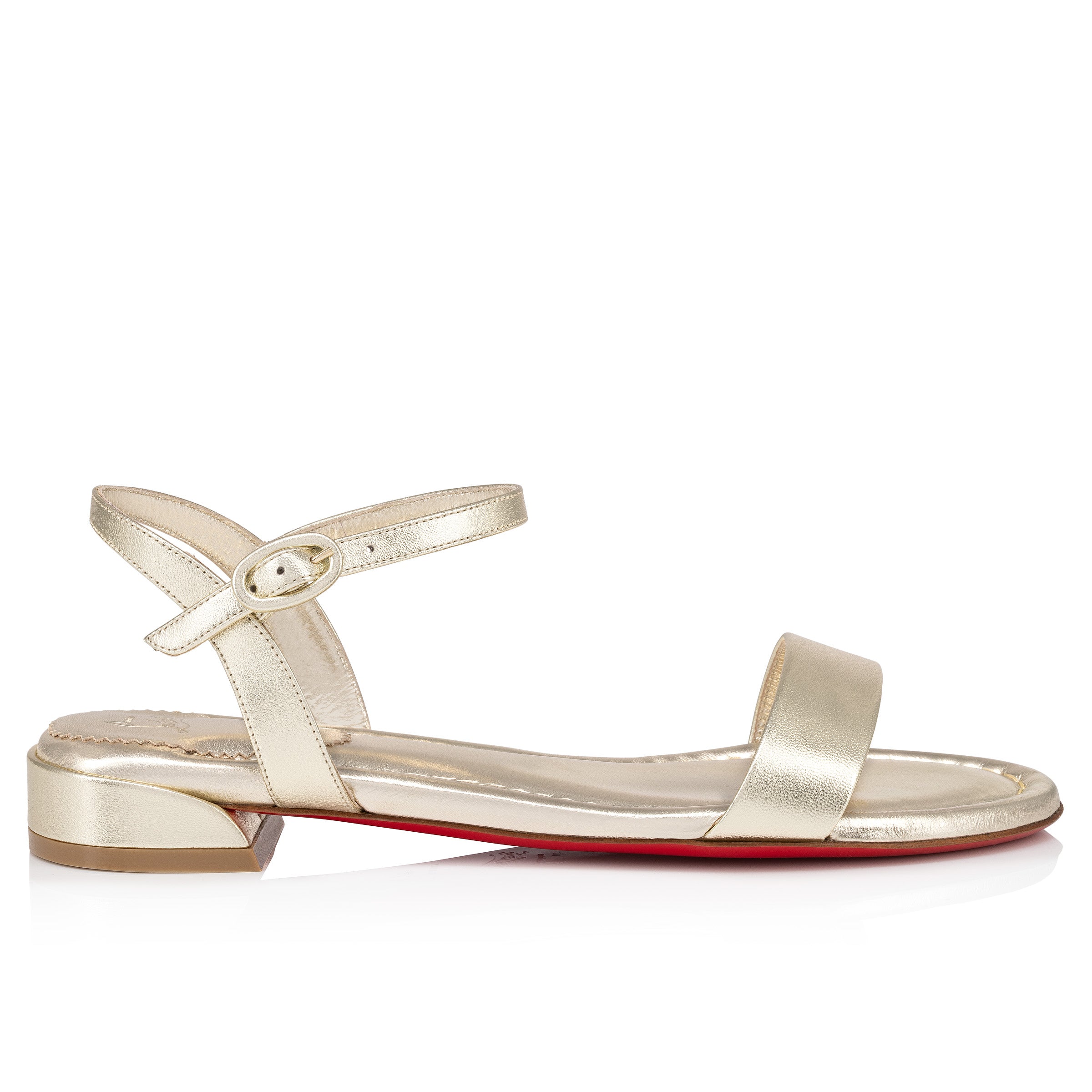 Christian Louboutin Sweet Jane Sandal Women Shoes | Color Gold