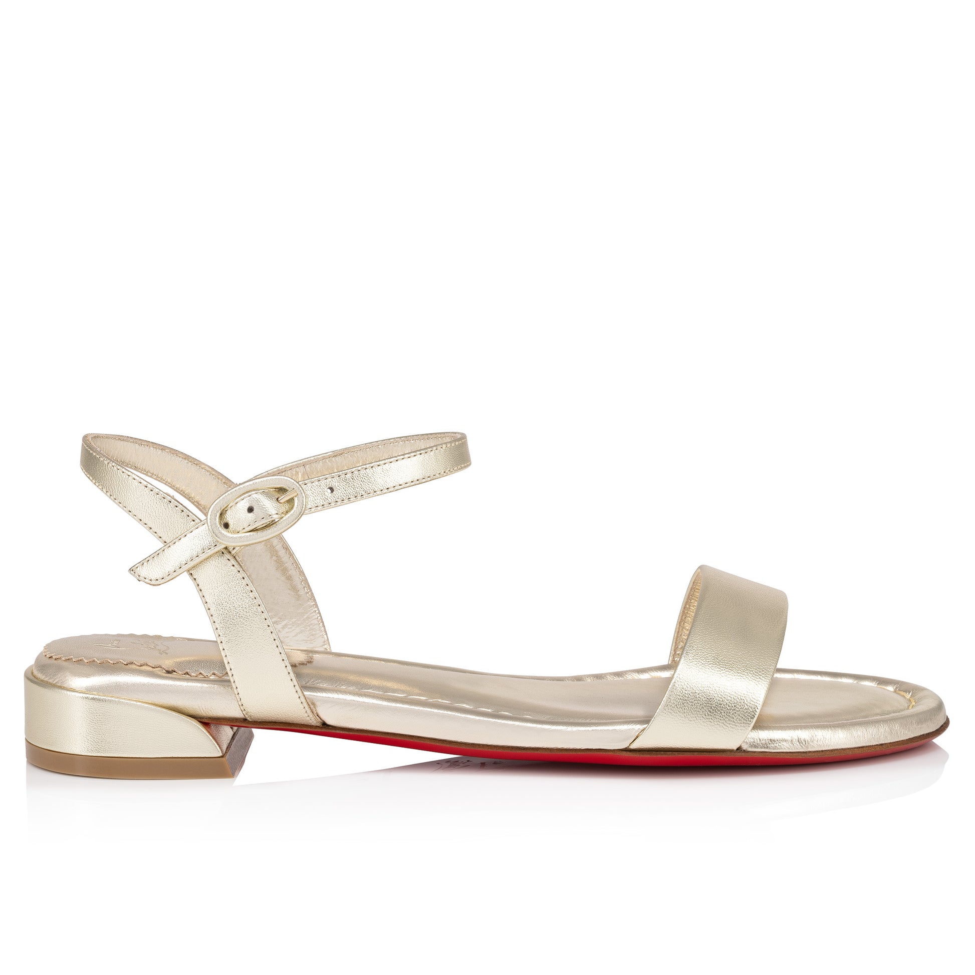 Christian Louboutin Sweet Jane Sandal Women Shoes | Color Gold