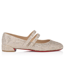 Load image into Gallery viewer, Christian Louboutin Sweet Jane Strass Women Shoes | Color Beige
