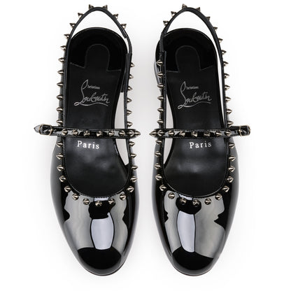 Christian Louboutin Sweet Janispikes Women Shoes | Color Black