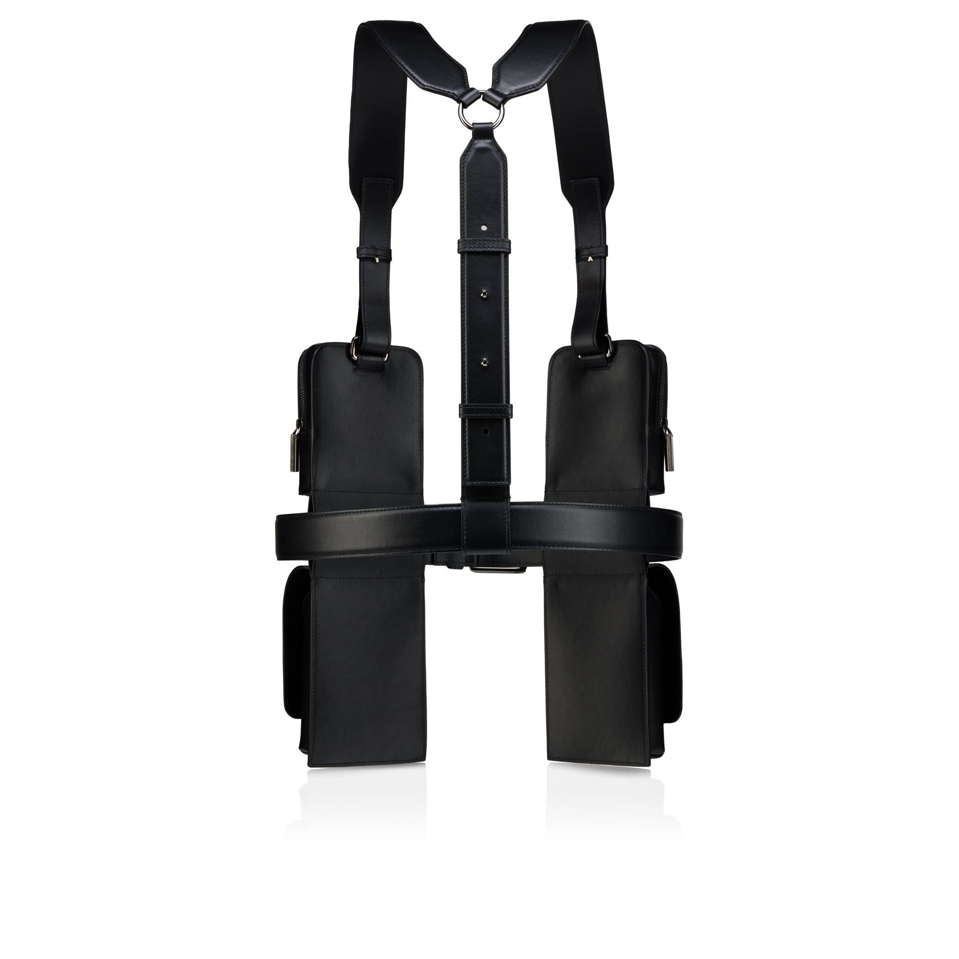 Christian Louboutin Tft-Vi Harness Bag Men Bags | Color Black