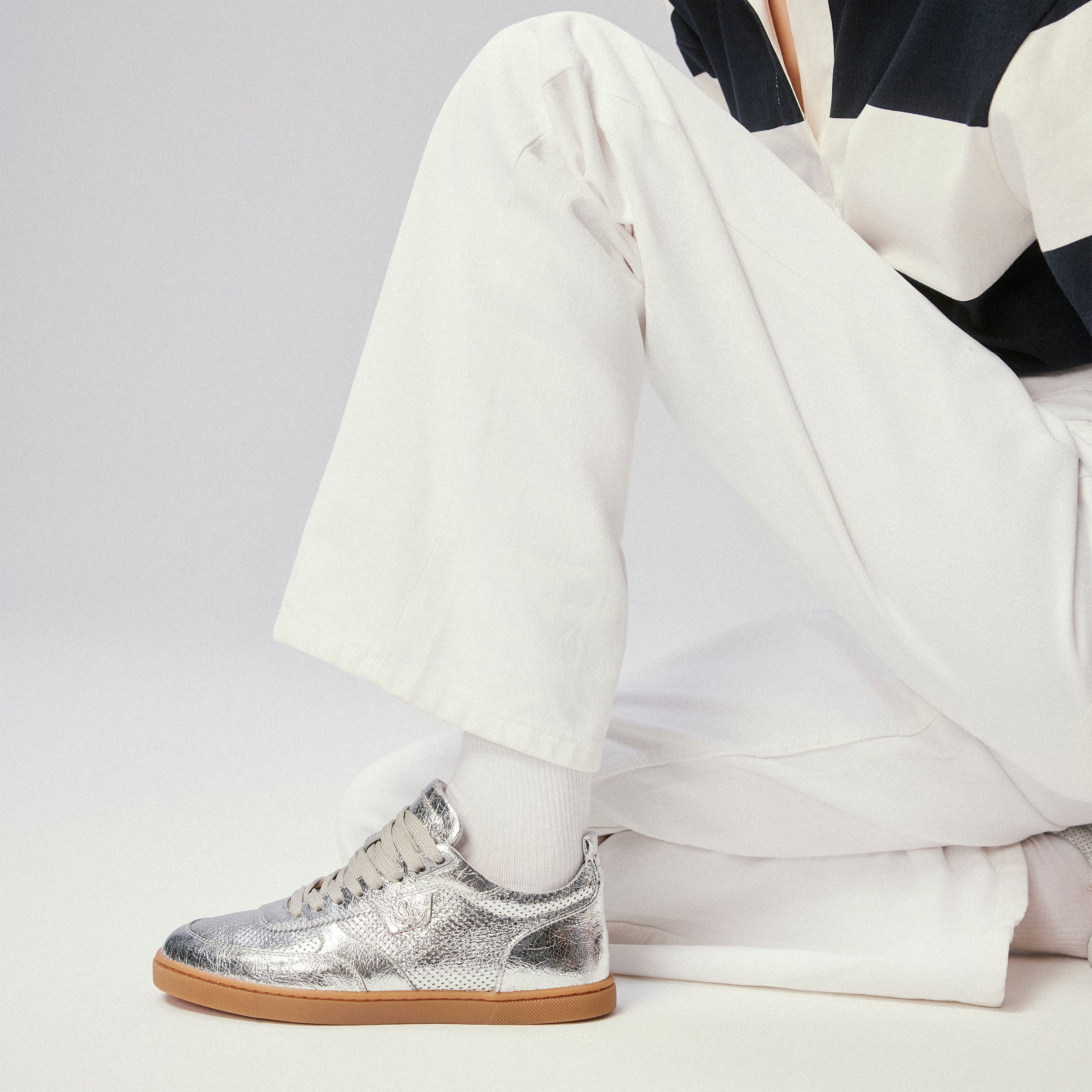 Christian Louboutin Tutti Rui  Women Shoes | Color Silver