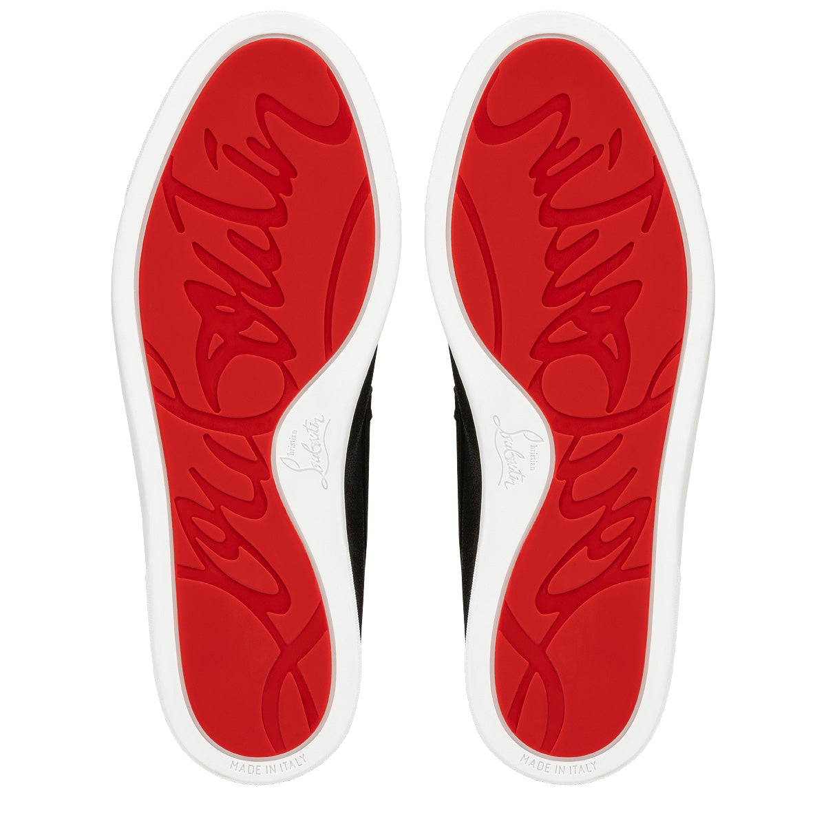 Christian Louboutin Varsiboat Men Shoes | Color Black