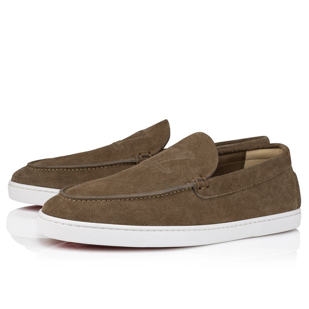 Christian Louboutin Varsiboat Men Shoes | Color Grey