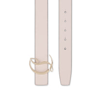 Load image into Gallery viewer, Christian Louboutin Cl Logo Belt Women Belts | Color Beige
