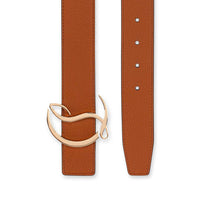 Load image into Gallery viewer, Christian Louboutin Cl Logo Women Belts | Color Brown
