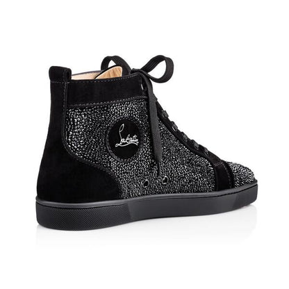 Christian Louboutin Louis Strass Men Shoes | Color Black
