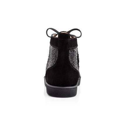 Christian Louboutin Louis Strass Men Shoes | Color Black