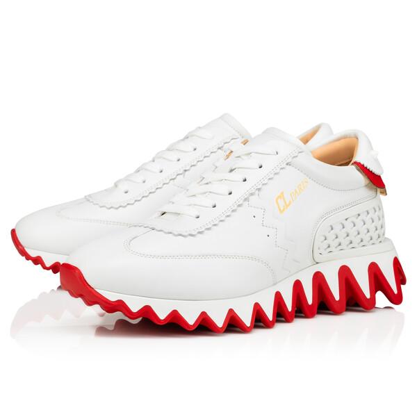 Christian Louboutin Loubishark  Women Shoes | Color White