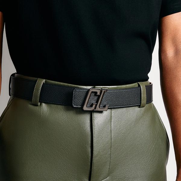 Christian Louboutin Happy Rui Cl Logo Men Belts | Color Multicolor