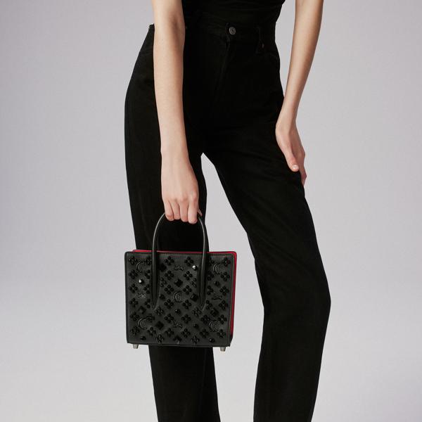 Christian Louboutin Paloma Mini Women Bags | Color Black
