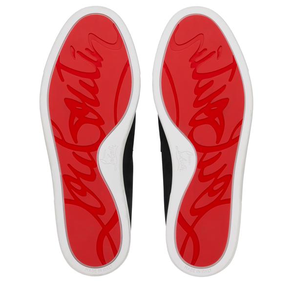 Christian Louboutin Chambeliboat Men Shoes | Color Black