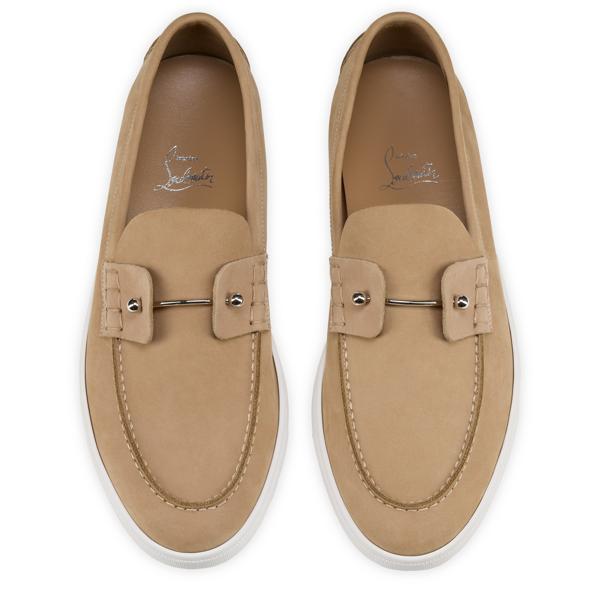 Christian Louboutin Chambeliboat Men Shoes | Color Beige