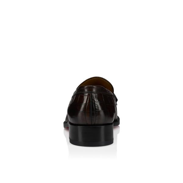 Christian Louboutin Chambelimoc Men Shoes | Color Brown New