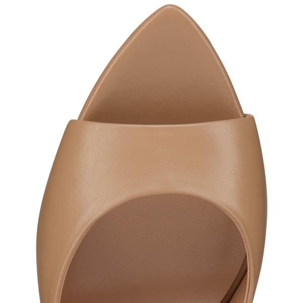 Christian Louboutin Miss Z Mule Women Shoes | Color Nude