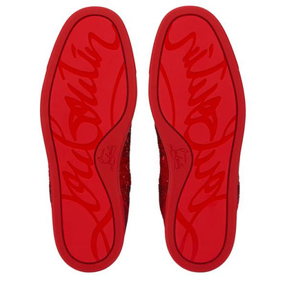 Christian Louboutin Supertracks Pik Jr Men Shoes | Color Red