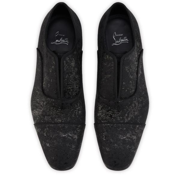 Christian Louboutin Alpha Male Men Shoes | Color Black