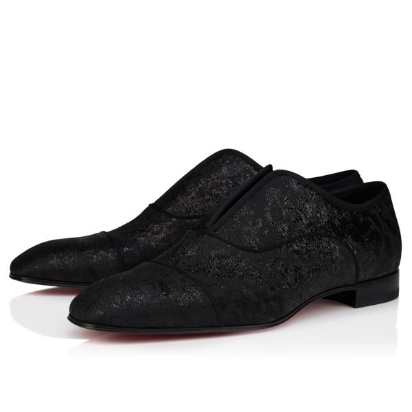 Christian Louboutin Alpha Male Men Shoes | Color Black