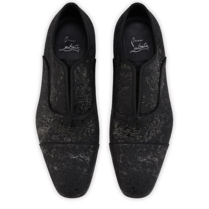 Christian Louboutin Alpha Male Men Shoes | Color Black