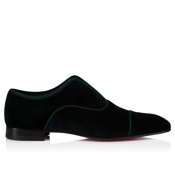 Christian Louboutin Alpha Male Men Shoes | Color Green