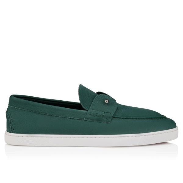 Christian Louboutin Chambeliboat Men Shoes | Color Green