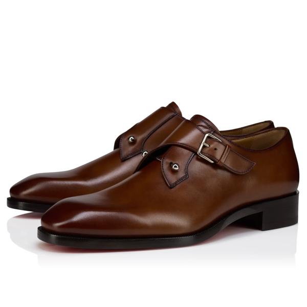 Christian Louboutin Chambelimonk Men Shoes | Color Brown New