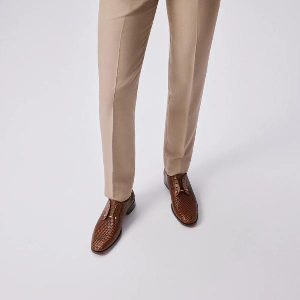 Christian Louboutin Chambeliboat Men Shoes | Color Brown