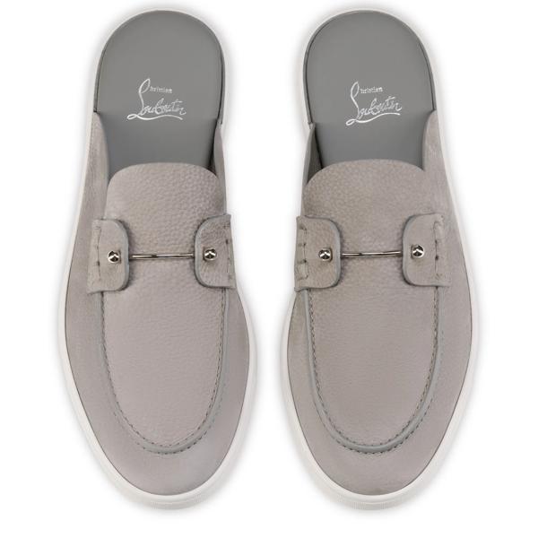Christian Louboutin Chanme Men Shoes | Color Grey